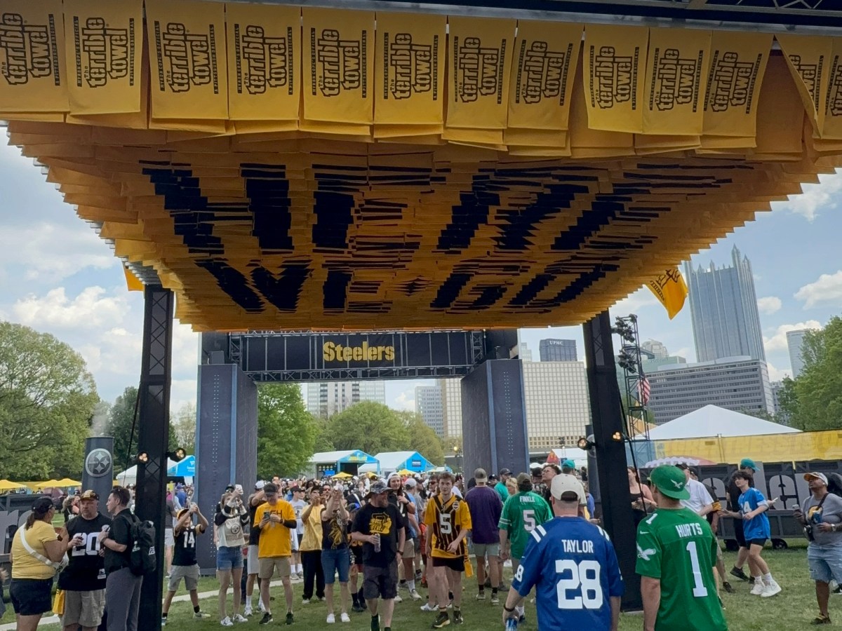 Pittsburgh showed up for the NFL Draft — and so did everyone&nbsp;else
